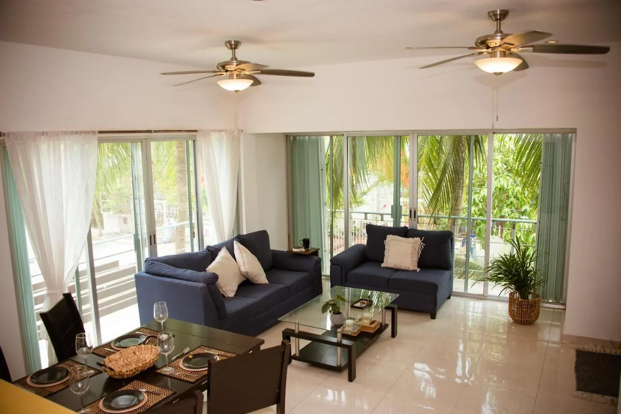 Apartment Tohoku 4 Pax- Parking Free- 500Mtrs 5Ta Av Playa del Carmen